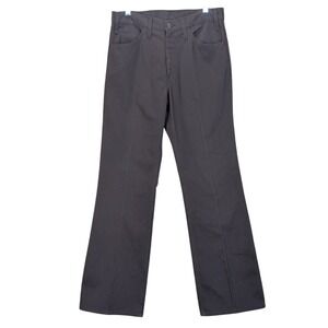 1970s Vintage Levis Striped Sta-Prest‎ Bootcut W30 L30 Flares Pants Mod Retro